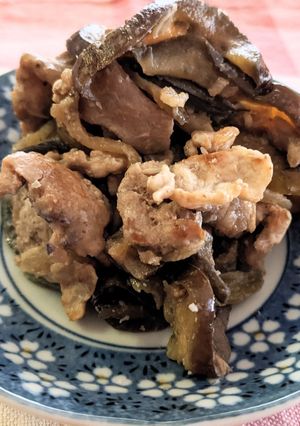 豚肉と茄子のピリ辛中華炒め～♪♪-レシピのメイン写真