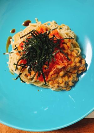 納豆キムチあかもくそば-レシピのメイン写真