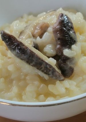 【古米活用！】椎茸のチーズ・リゾット-レシピのメイン写真