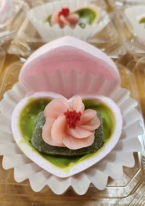 ハートもなか❤️板チョコ不要-レシピのメイン写真