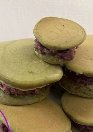簡単美味❣️米粉抹茶どら焼き🍵-レシピのメイン写真