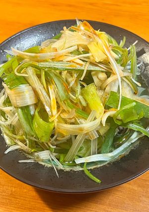 簡単♡ネギだけサラダ♡野菜料理♡鍋の薬味にも♡-レシピのメイン写真
