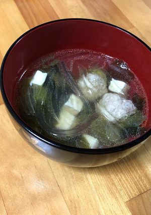 春雨と肉団子のスープ-レシピのメイン写真