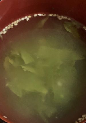 セロリの葉のスープ　ササミだし-レシピのメイン写真