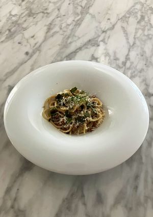 納豆パスタ-レシピのメイン写真