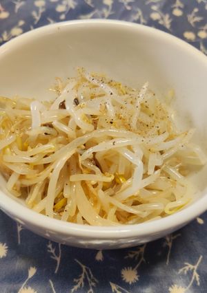 やみつき！もやしの鶏ガラにんにくナムル-レシピのメイン写真