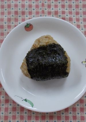 こんこんご飯おにぎり🦊-レシピのメイン写真