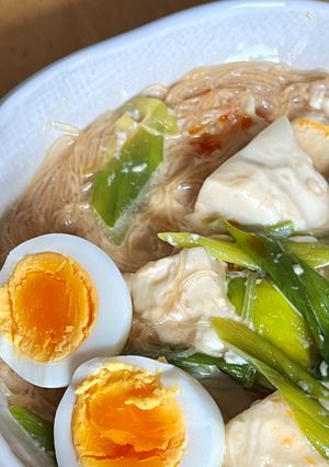 ちゅるちゅる豆腐担々-レシピのメイン写真