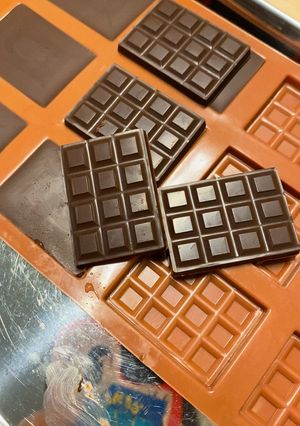 カカオマスでお手軽veganチョコ-レシピのメイン写真