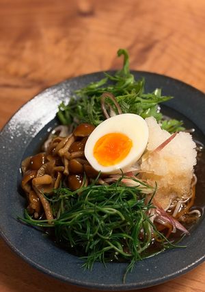 夏の冷やしぶっかけ蕎麦-レシピのメイン写真