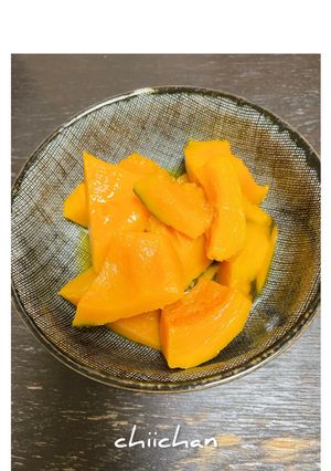 シンプルかぼちゃの煮物-レシピのメイン写真