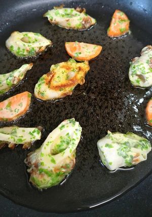 ヘルシー揚げない☆ちくわの磯辺揚げ♪-レシピのメイン写真