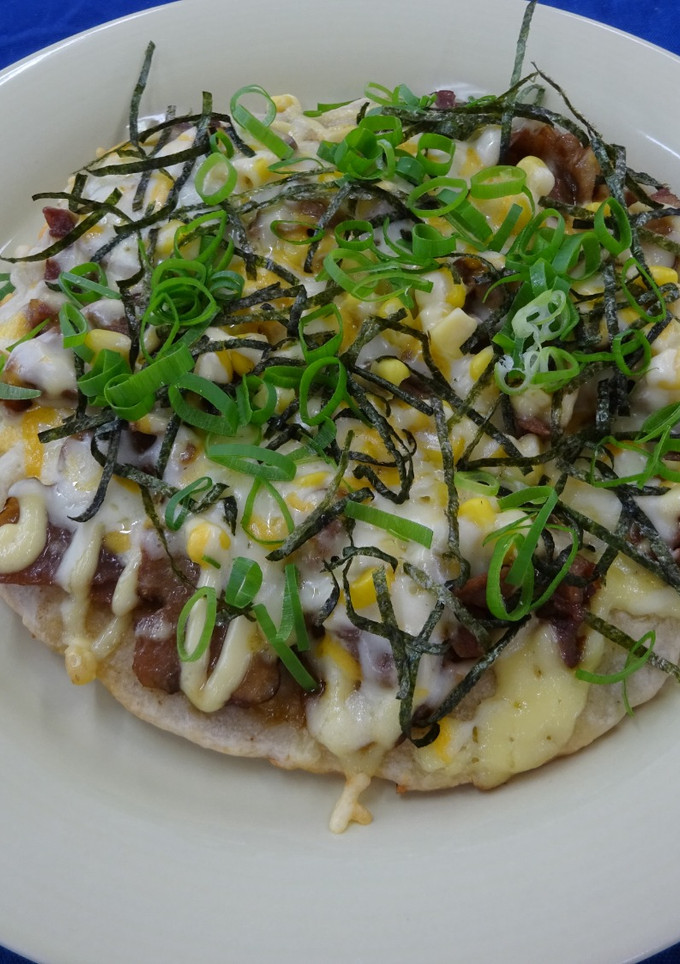 豚小間と菊芋の生姜焼き風ピザ-レシピのメイン写真