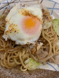 ゆかりのイブクロ焼きそば-レシピのメイン写真