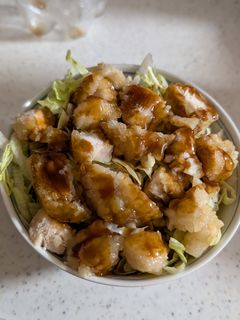 冷凍からあげで☆絶品ソースからあげ丼-レシピのメイン写真