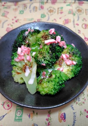 ブロッコリーの紅生姜マヨサラダ-レシピのメイン写真