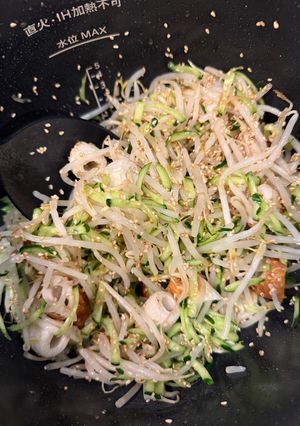 (自分用)もやし、きゅうり、ちくわナムル-レシピのメイン写真