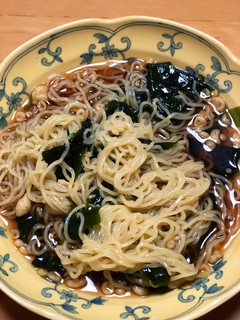 わかめと揚げ玉の冷やし中華そば-レシピのメイン写真