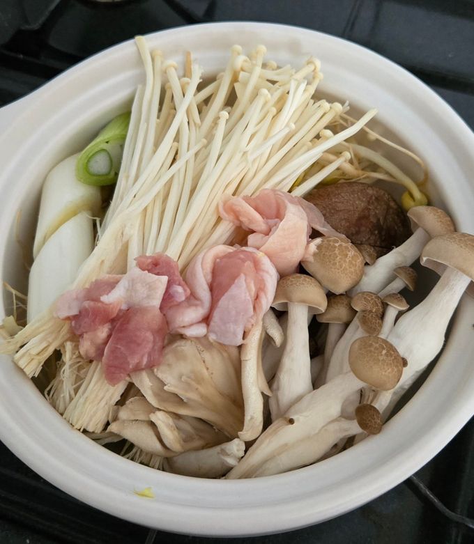 塩分控えめ きのこ豆乳鍋　ダイエットに！-レシピのメイン写真