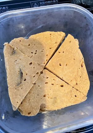 豆腐ときな粉のダイエットケーキ-レシピのメイン写真