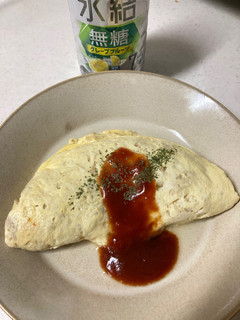 焼かないえのきと豆腐のオムレツ-レシピのメイン写真