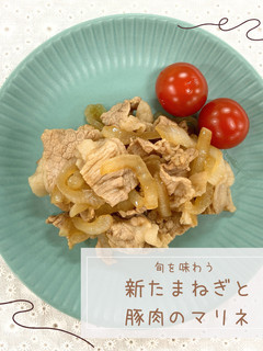 新たまねぎと豚肉のマリネ-レシピのメイン写真