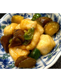 鶏肉となすの味ぽん炒め★動画あり★-レシピのメイン写真