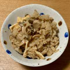 รูปของ きのこの炊き込みご飯
