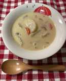 栄養満点！夏バテにも！甘酒豆乳スープ