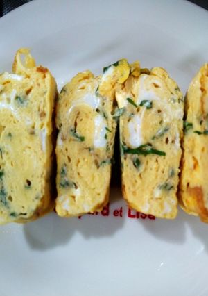 大葉の卵焼き-レシピのメイン写真