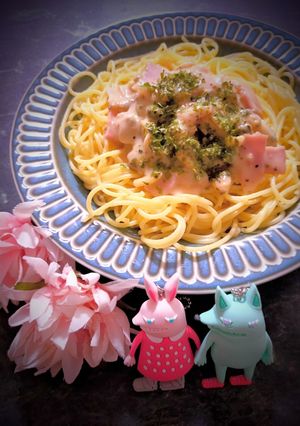 ☆簡単☆アサリとベーコンのクリームパスタ-レシピのメイン写真