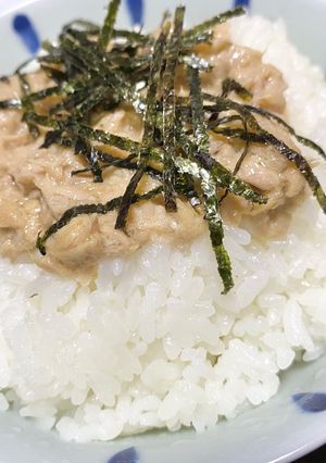 おにぎりにしても美味しいツナマヨ丼-レシピのメイン写真