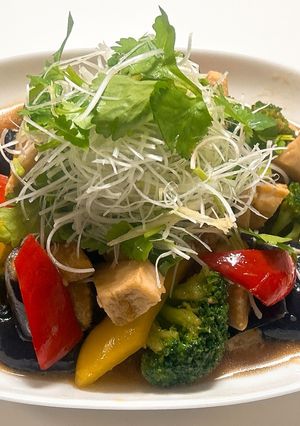 サラダチキンと彩り野菜の中華風和え-レシピのメイン写真