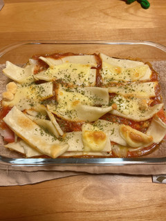 おっきりこみうどんで簡単ラザニア-レシピのメイン写真