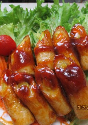 竹輪の旨辛炒め😋-レシピのメイン写真