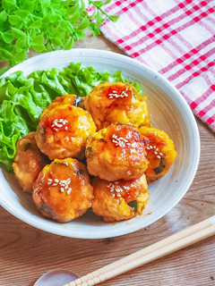 ☆かぼちゃとチキンのあまから焼き☆-レシピのメイン写真