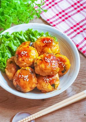 ☆かぼちゃとチキンのあまから焼き☆-レシピのメイン写真