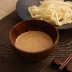 簡単コク旨！ごまだれつけうどん-レシピのメイン写真