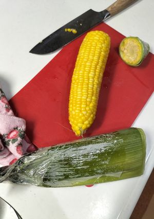 簡単とうもろこしの食べ方-レシピのメイン写真