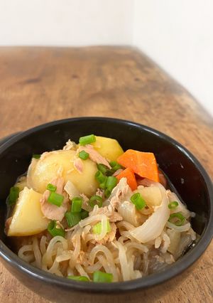 ツナ缶で作るツナじゃが-レシピのメイン写真
