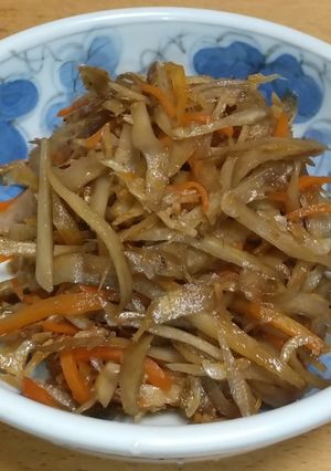 きんぴらごぼう小えび入り-レシピのメイン写真