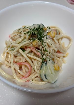 パスタサラダ・新玉・きゅうり・シーチキン-レシピのメイン写真