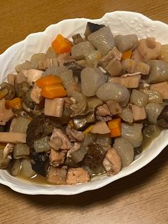 野菜のサイコロ煮 大根•人参大量消費-レシピのメイン写真
