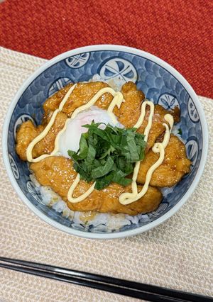 鶏むね肉のしそレモン丼-レシピのメイン写真