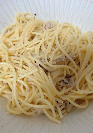 ツナと塩昆布のパスタ-レシピのメイン写真