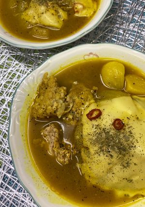炊飯器で簡単！丸ごと玉ねぎカレースープ-レシピのメイン写真