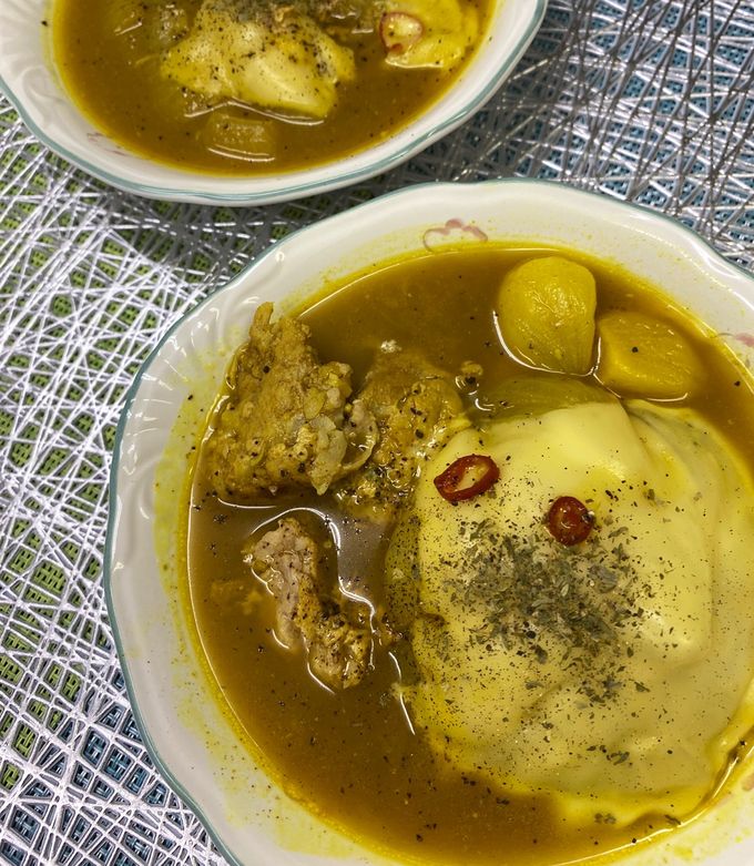 炊飯器で簡単！丸ごと玉ねぎカレースープ-レシピのメイン写真