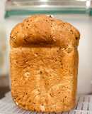 アーモンドフィッシュの黒ゴマ食パン🍞