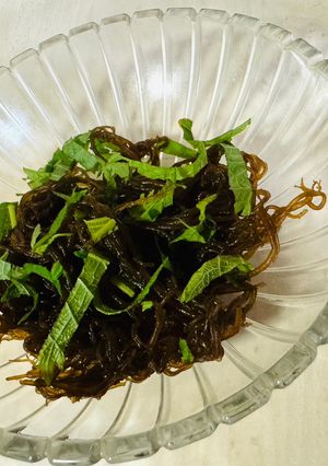 コストコの生もずく-レシピのメイン写真