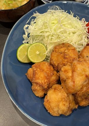 カレー風味の鳥もも肉の唐揚げ-レシピのメイン写真